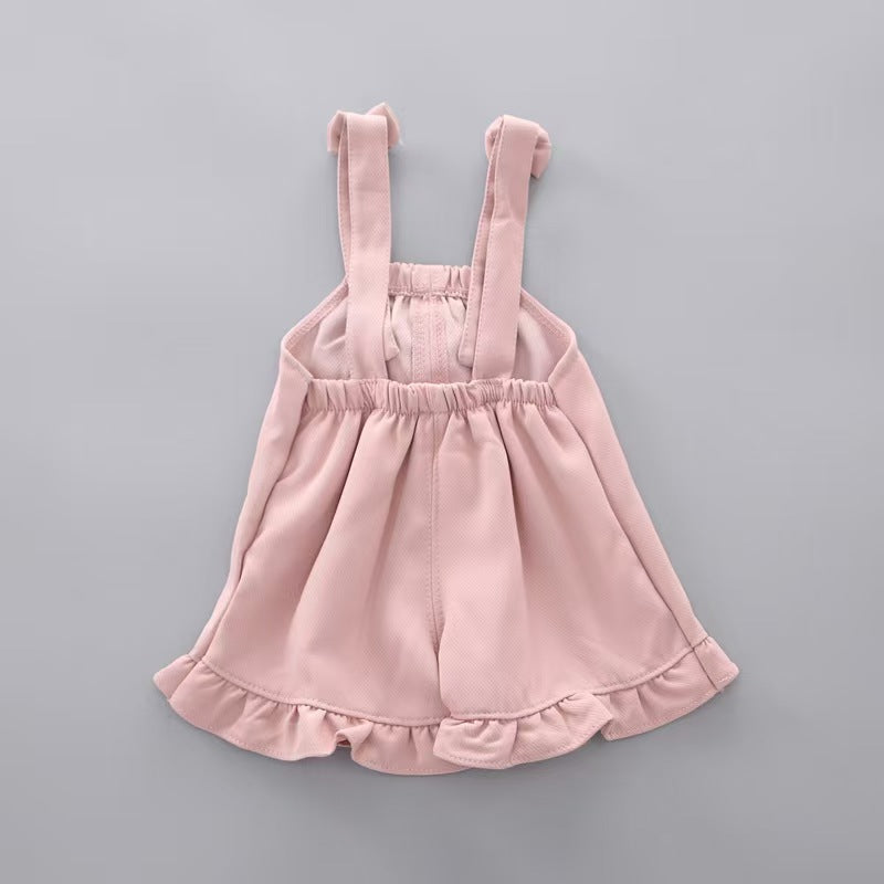BibiCola Summer Girl Clothes Set Children Fashion Tops+Shorts 2PCS Tracksuit For Girls Kids Birthdys Clothing Suit Outfits (Available)