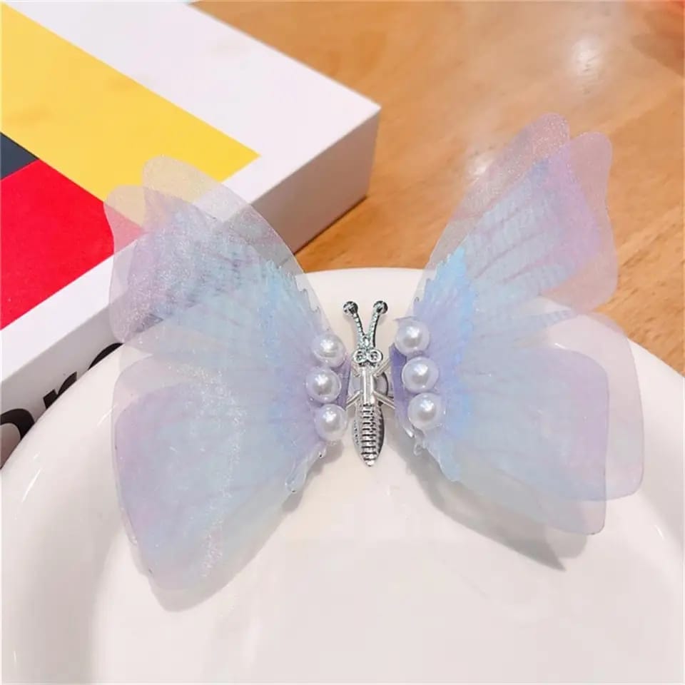 Children's Butterfly Push Hair clip!!   (Available)