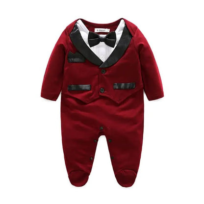 Baby bag fart crawl suit (Available)