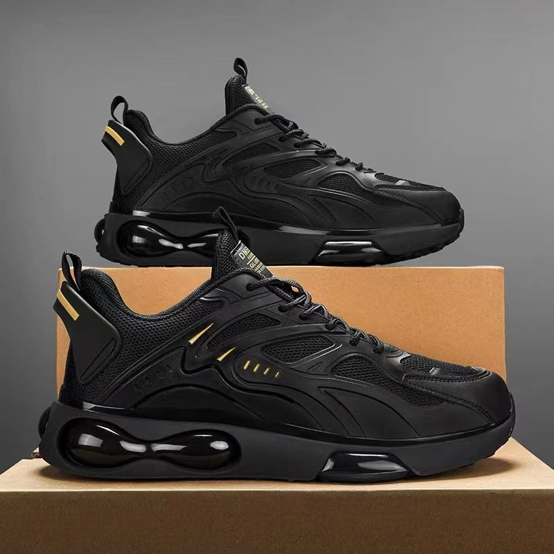 Men Shoes 2025 Casual Walk Air Cushion Marathon Breathable Lightweight Women's Comfortable Athletic Nonskid Sneakers