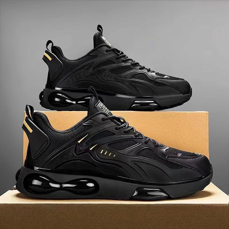 Men Shoes 2025 Casual Walk Air Cushion Marathon Breathable Lightweight Women's Comfortable Athletic Nonskid Sneakers (Available)