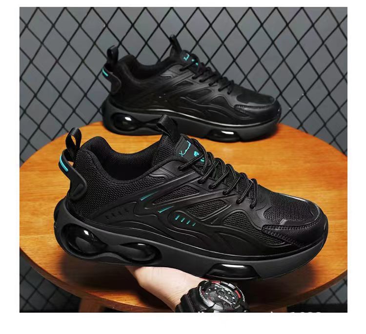 Men Shoes 2025 Casual Walk Air Cushion Marathon Breathable Lightweight Women's Comfortable Athletic Nonskid Sneakers