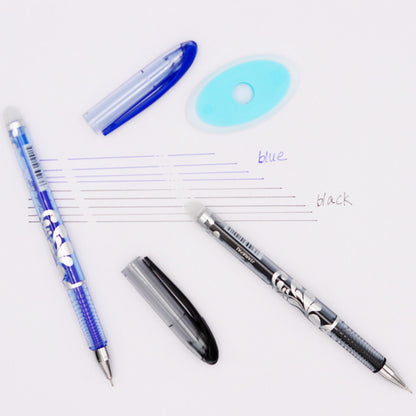 Blue Ink Erasable Pen Set School Office Stationery