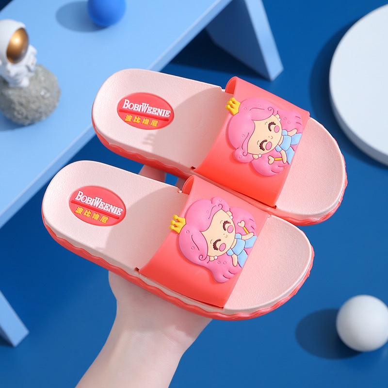 Summer Children Cartoon Non-slip Soft Bottom Sandals (Available)