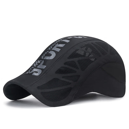 SPORT Letter Forward Hat Men's Breathable Mesh (Available)