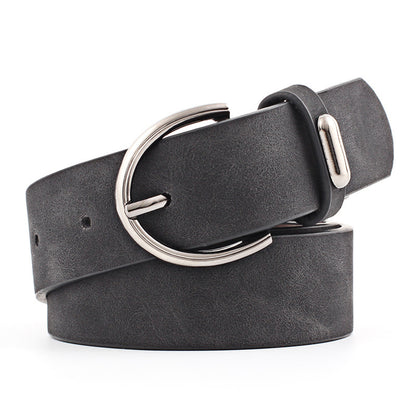 Alloy Accessories Fashion Trend Beautiful Wild Pin Buckle Belt