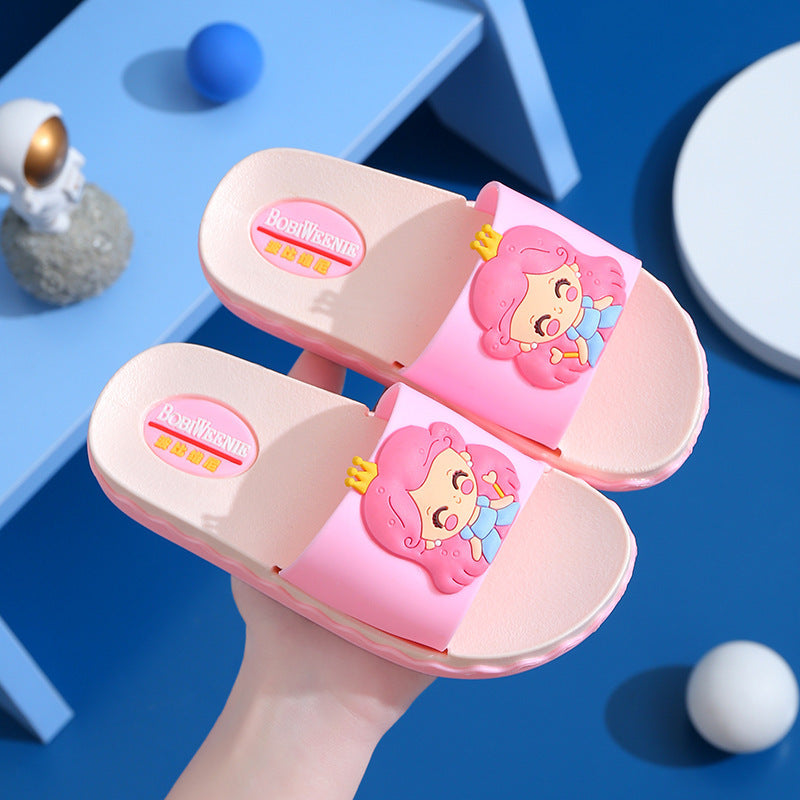 Summer Children Cartoon Non-slip Soft Bottom Sandals (Available)