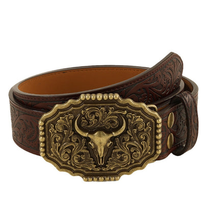 Fashion Personality Western Denim Style Belt (Available)