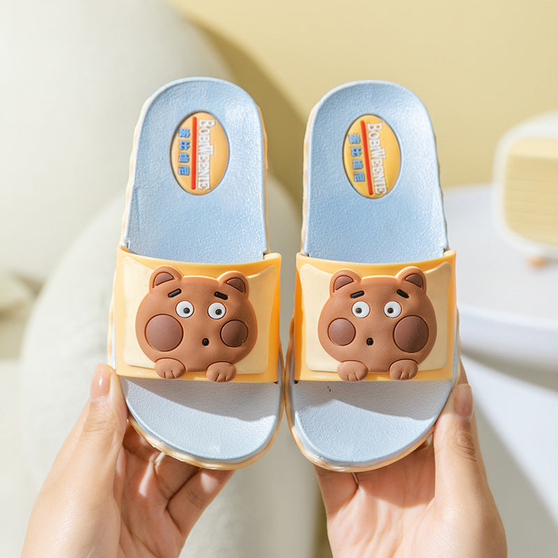 Summer Children Cartoon Non-slip Soft Bottom Sandals (Available)