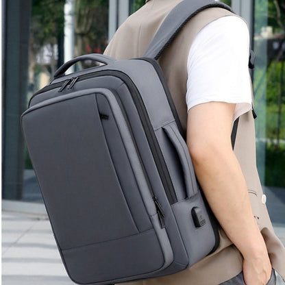 Backpack Men's Large Capacity Outdoor Travel Bag Hand-carrying Multifunctional Business Computer Bag Simple (Available)