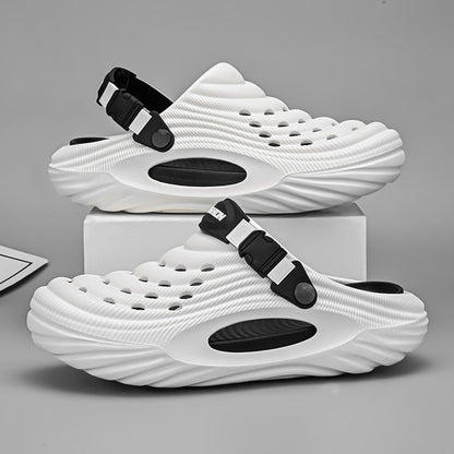 Men's Simple And Stylish Casual Platform Slippers (Available)