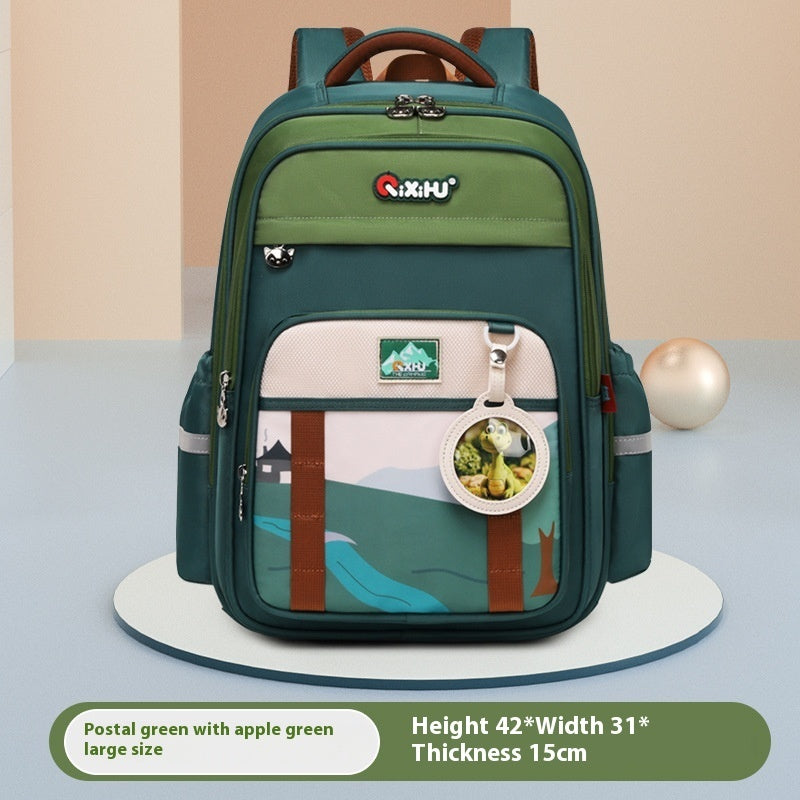 Large Capacity Primary School Student Schoolbag Lightweight And Wear-resistant   (Available)