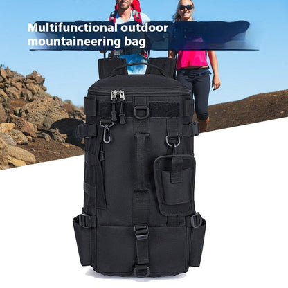 Multifunctional Hiking Backpack Waterproof Oxford Cloth Fishing Gym Bag (Available)
