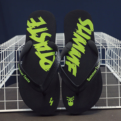 Non-slip Trendy Men's Flip-flops Men's Flip-flops (Available)