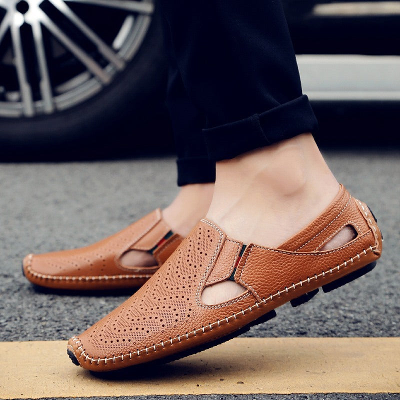 Fashion Men's Closed Toe Casual Breathable Sandals (Available)