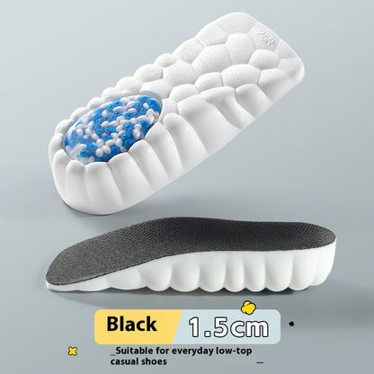 Soft Bottom Comfortable Insole With Increased Height Inside  (Available)