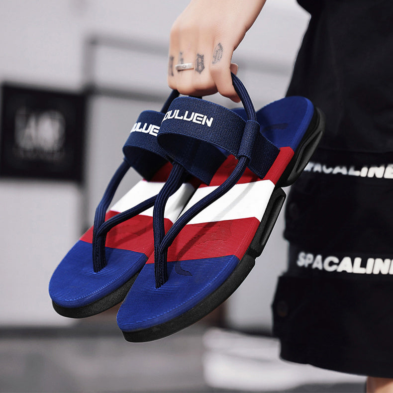 Men Sandals Outdoor Sport Flip Flops Comfort Casual Thong Beach Shoes (Available)
