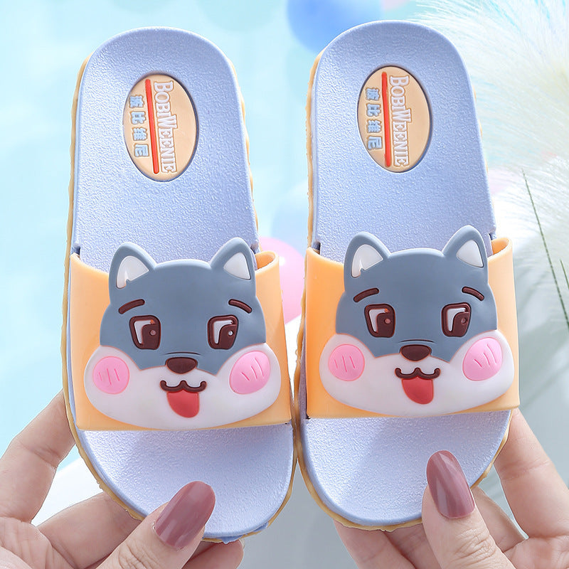Summer Children Cartoon Non-slip Soft Bottom Sandals (Available)