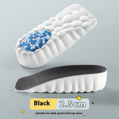 Soft Bottom Comfortable Insole With Increased Height Inside  (Available)