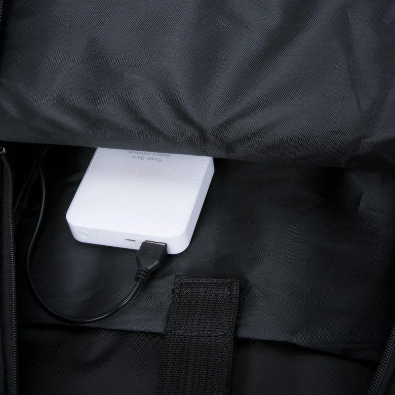 Men's Leisure Travel Large Capacity Three-piece Multifunctional USB Backpack (Available)