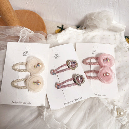 Children's Super Fairy Sweet Press Clip Hair Accessories