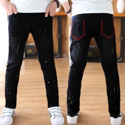 Boys' Denim Trousers Trousers Children's Clothing (Available)