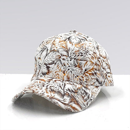 All-match Printed Baseball Cap Ladies Outdoor Outing  (Available)