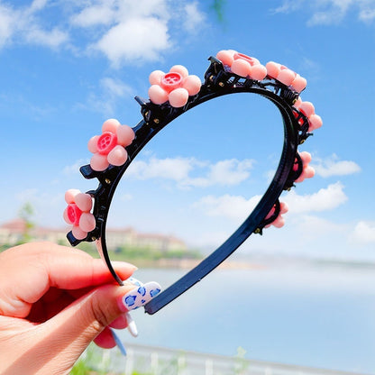 Girls' Clip Hair Accessories Crushed Hair Headband