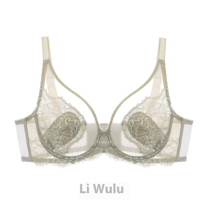 Thin Suit Push Up Full Cup Breast Holding Anti-sagging Ultra-thin Bra