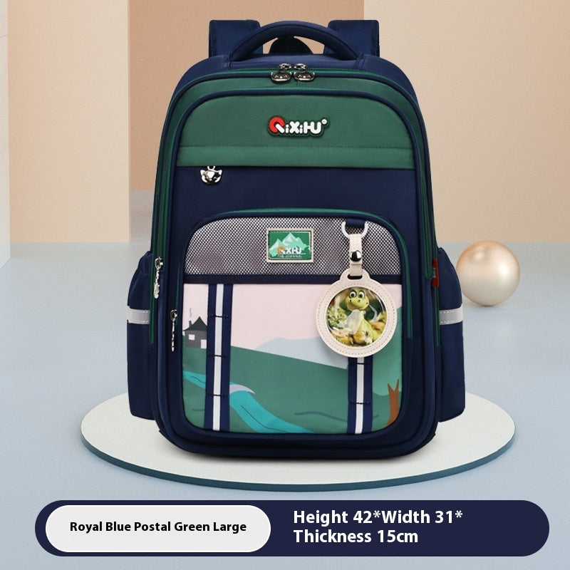 Large Capacity Primary School Student Schoolbag Lightweight And Wear-resistant   (Available)