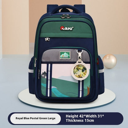 Large Capacity Primary School Student Schoolbag Lightweight And Wear-resistant   (Available)