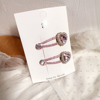 Children's Super Fairy Sweet Press Clip Hair Accessories