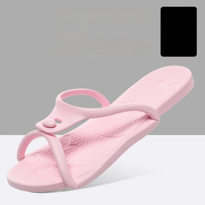 Travel Portable Folding Slippers Non-slip Soft Bottom For Business Trip   (Available)