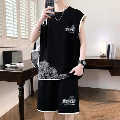 Summer Suit Boys Trend Handsome  (Available)